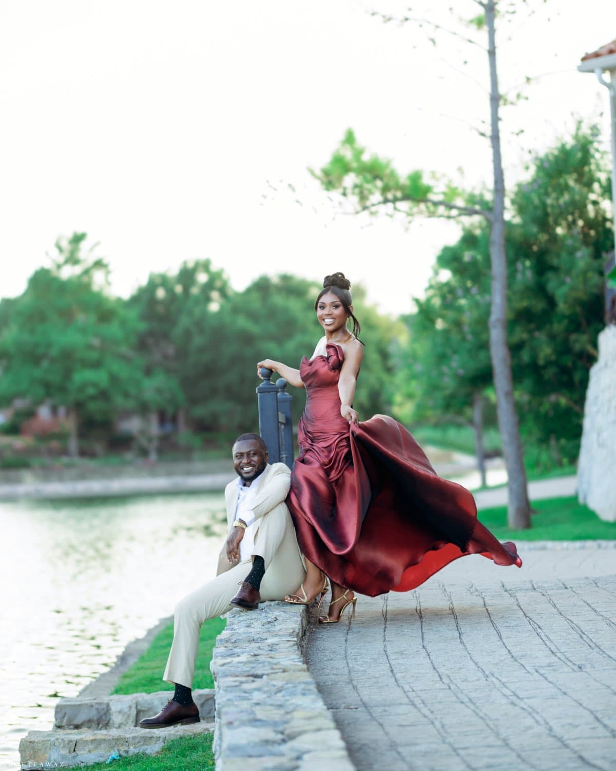 Patience and Milton engagement shoot